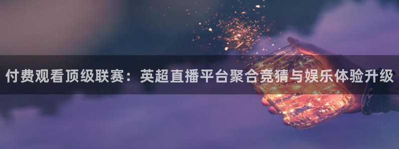 袋鼠直播体育在线直播：付费观看顶级联赛：英超直播平台聚合竞猜与娱乐体验升级