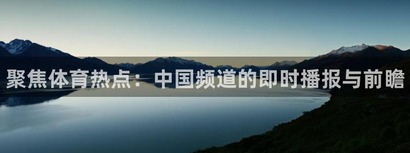 袋鼠体育在线直播：聚焦体育热点：中国频道的即时播报与前瞻